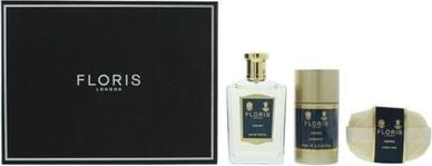 Floris Cefiro EDT 100ml Seife 100g Deodorant Stick 75ml für Unisex (Stick, 100 ml)