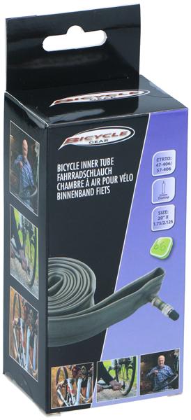 Actual product image Bicycle Gear Bike inner tube 20 "x1.75/1.95 (20")