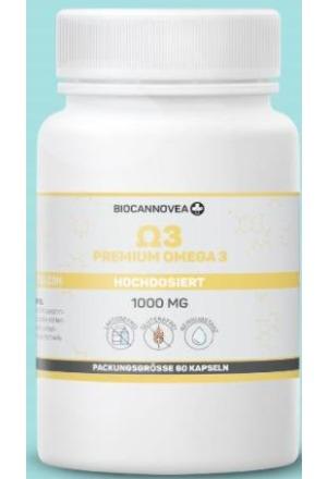 Produktbild Biocannovea Omega 3 Kaps (60 Stück, Kapseln, 116 g)