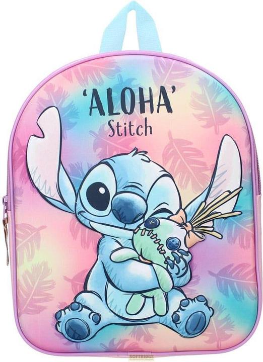 Actual product image Vadobag Lilo & Stitch 3D backpack Stitch Simply Special Sitting
