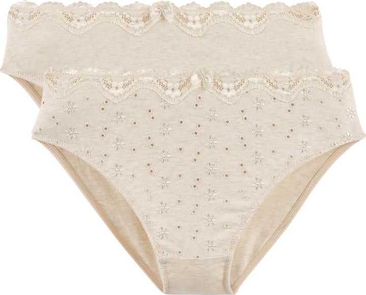 Beige tacheté