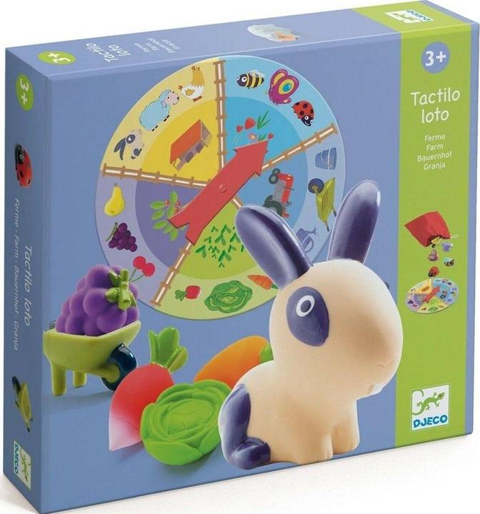 Image du produit Djeco Ferme Tactilo Lotto (Allemand, Français, Italien, Anglais)
