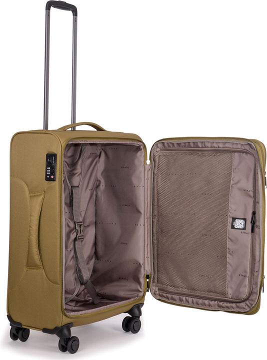 Produktbild Stratic Trolley weich LIGHT M 65cm khaki (68 l, M (50 - 90l))