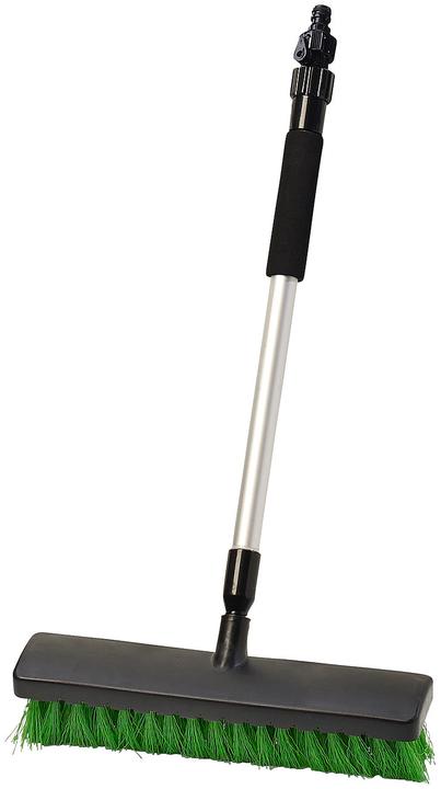 Produktbild Royal Gardineer 2in1-Waschbesen mit Gartenschlauch-Klick-Anschluss (1 Stk.)