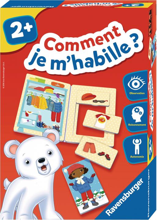 Actual product image Ravensburger Jeux de Découverte : Comment je m'habille 2016 (French)
