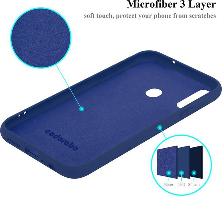Actual product image Cadorabo TPU Liquid Silicone Case Cover (Samsung Galaxy A20s)