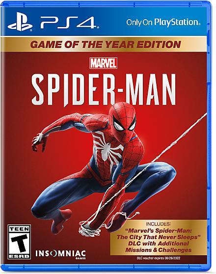 Immagine prodotto Sony Marvel's Spider-Man: Edizione Gioco dell'Anno PS4 (PS4, EN)