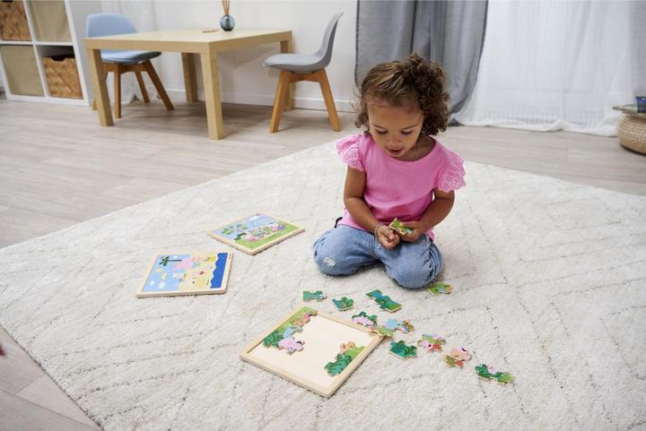 Immagine prodotto Eichhorn Peppa Pig, puzzle a intarsio, 3 assortiti. (20 pezzi)
