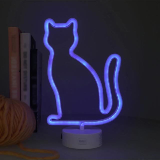Immagine prodotto Legami Lampada LED con effetto neon - gatto