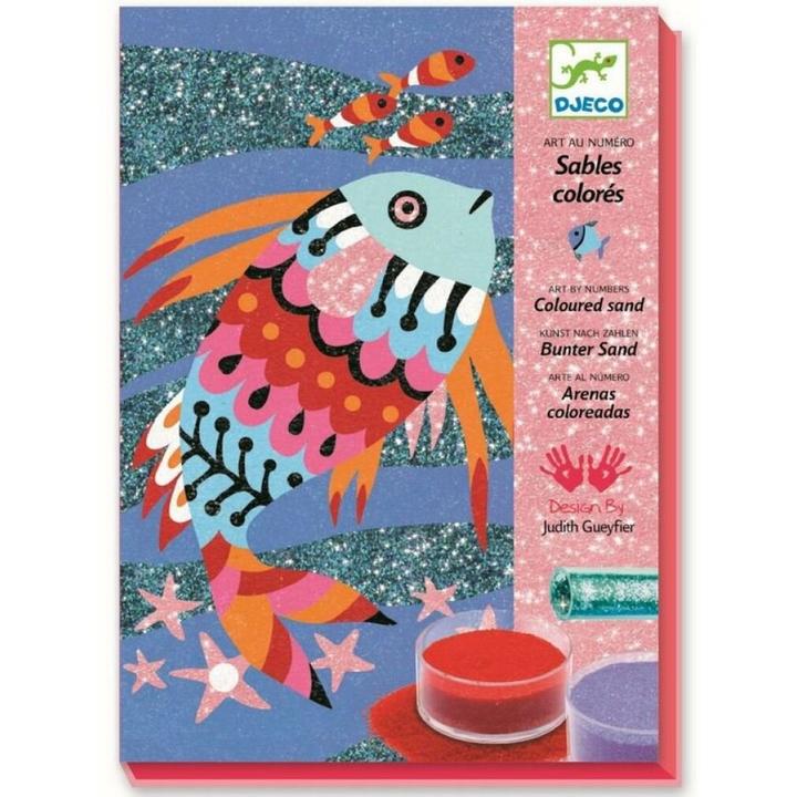 Actual product image Djeco Crafting Coloured Sand