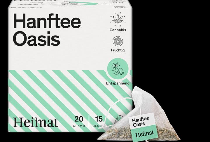 Actual product image Heimat Hanftee Oasis (20 g)