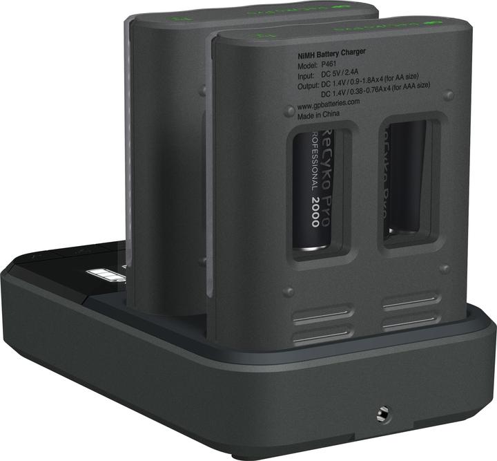 Produktbild GP Batteries GP ReCyko Pro-Charger Dock (1 Stk., AA, 2000 mAh, Ladegerät inkl. Akku)