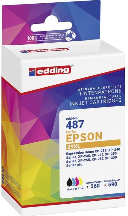Actual product image Edding EDD-487 (M, FC, C, Y)