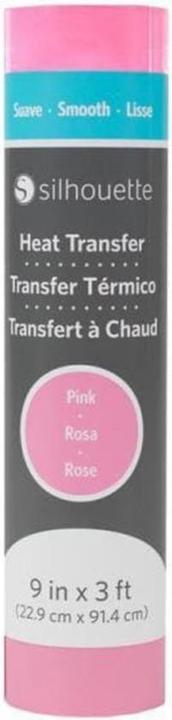 Silhouette Aufbügelfolie 22.9 x 91.4 cm Pink, glatt