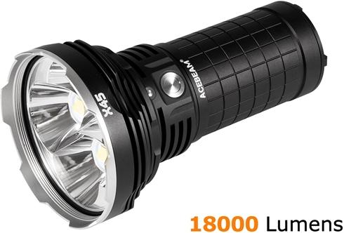 Produktbild AceBeam X45 II XHP702 18000 Lumen LED Taschenlampe (15.67 cm, 18000 lm)