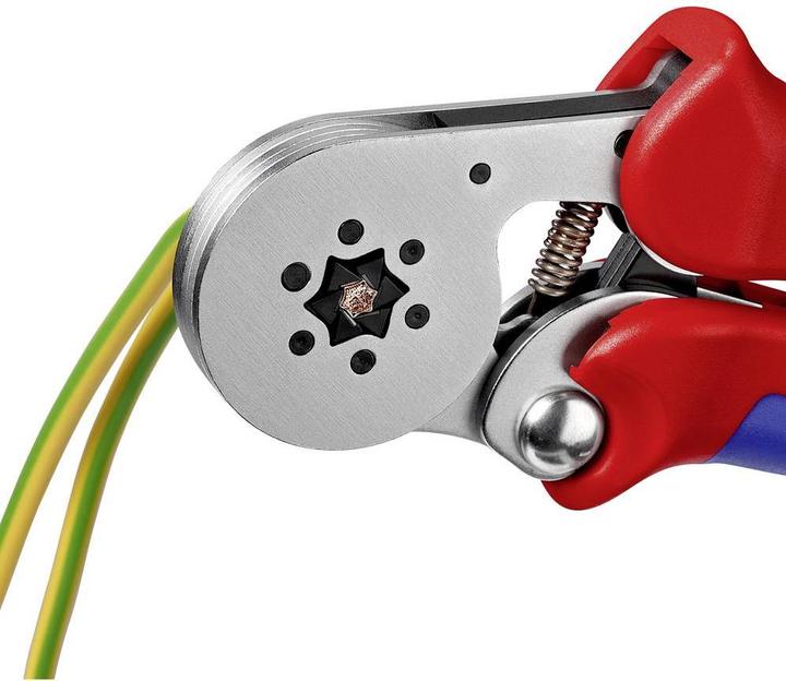 Image du produit Knipex Pince à sertir auto-ajustable pour embouts de câble (180 mm)
