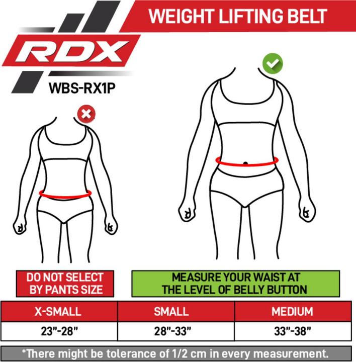 Immagine prodotto Rdx Weight Lifting Strap Belt Rx1 Pink-M