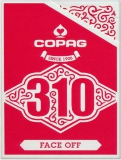 Produktbild ASS Altenburg 22541013 - COPAG 310 Spielkarten - Face off Slimline, Rot, ab 18 Jahren (Französisch)