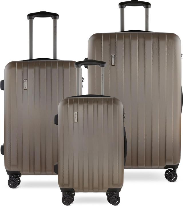 Actual product image Bugatti Lima 4 wheel suitcase set 3-piece (215 l, XL (from 140l))