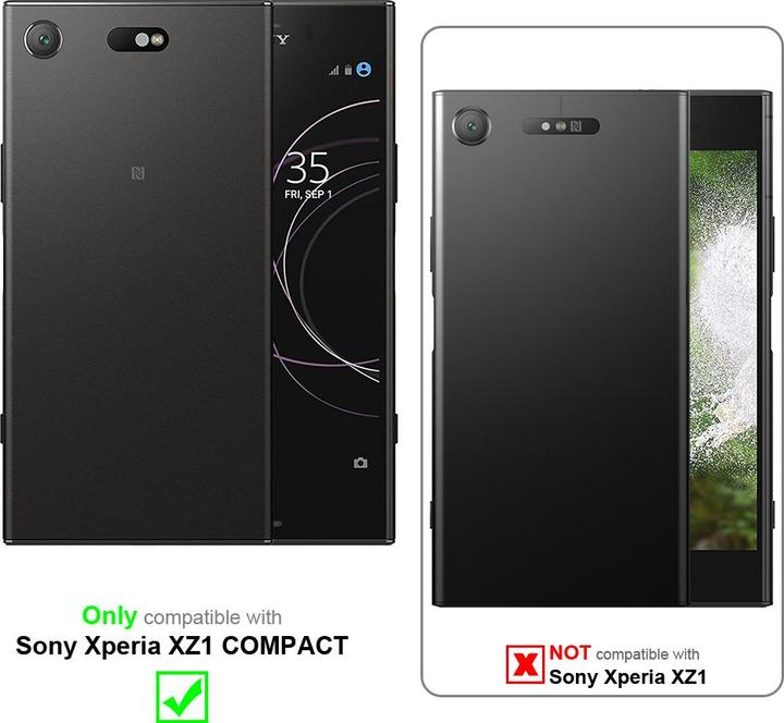 Image du produit Cadorabo Chaîne de téléphone portable pour Sony Xperia XZ1 COMPACT Necklace Coque