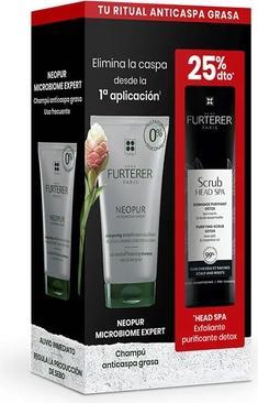 Actual product image Rene Furterer Rene Neopur Anti-Oily Dandruff Ritual Set - 2 Pieces, 150ml