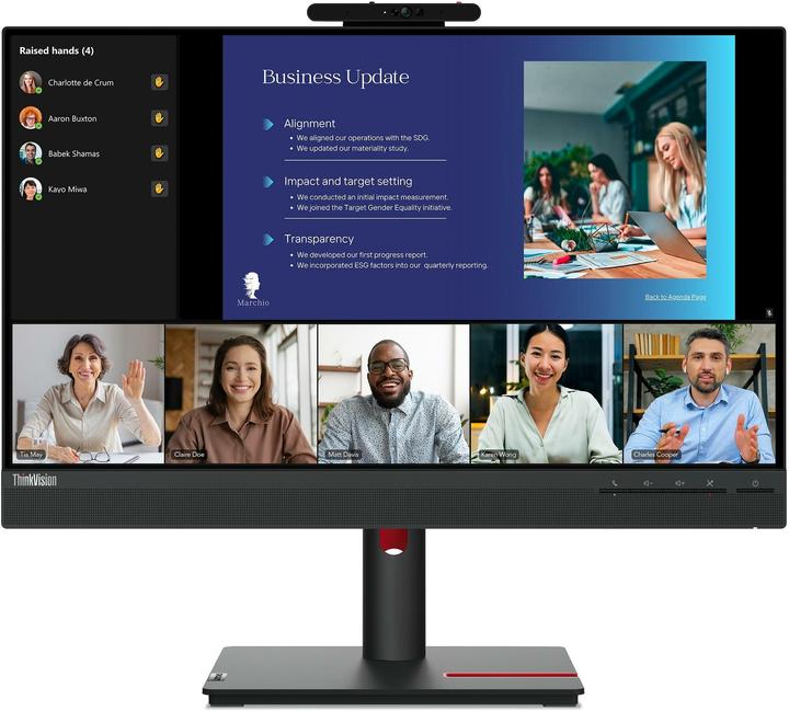Actual product image Lenovo ThinkVision T24v-30 (1920 x 1080 pixels, 23.80")