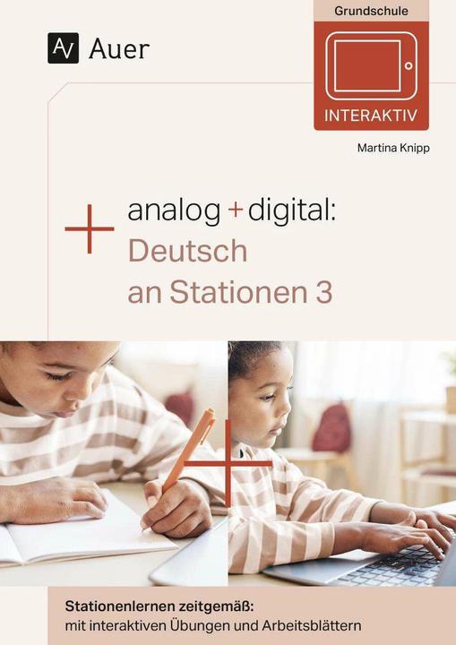 Immagine prodotto Analog + digital: Deutsch an Stationen 3 (Tedesco, Martina Knipp, 2024)