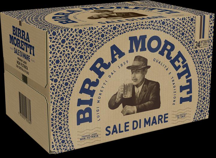 Birra Moretti Sale di Mare (24 x 33 cl)