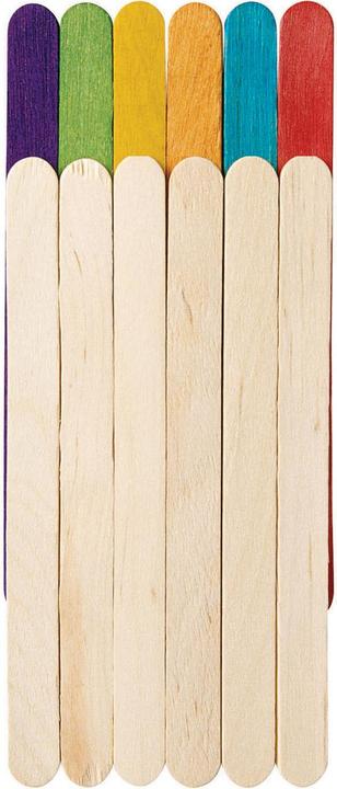 Actual product image Colorations Colourations - Coloured wooden craft sticks, 1000 pcs.