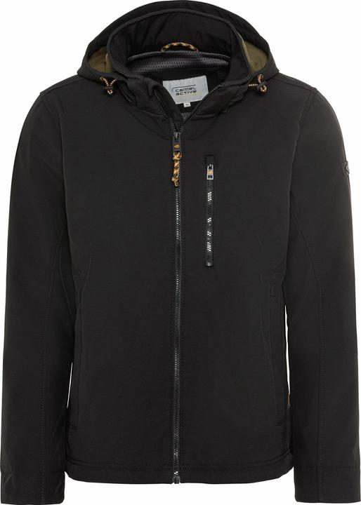 Camel Active Softshell Jacke mit abnehmbarer Kapuze