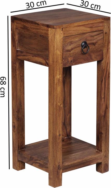 Actual product image Wohnling Mumbai (30 x 30 x 68 cm)