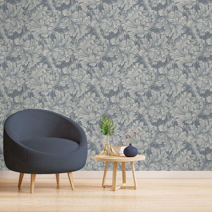 Produktbild World of Wallpaper Tapete Rossetti Blätter