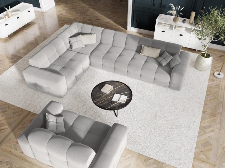 Actual product image Micadoni Velvet Sofa, "Kendal", 2 Seats, 156x103x79Made in Europe (3-seater, 4-seater, 2 person sofa)