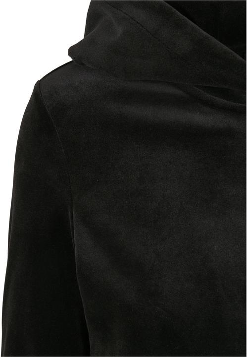 Image du produit Urban Classics Sweat à capuche en velours court avec fermeture éclair pour femmes (4XL)