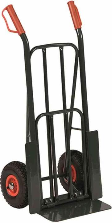 Image du produit FORT Diable professionnel en acier anthracite, 52x110 cm, pneus : gonflables