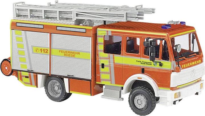 Busch 43820 H0 Einsatzfahrzeug Modell Mercedes Benz MK 94 1224 FW Rhede