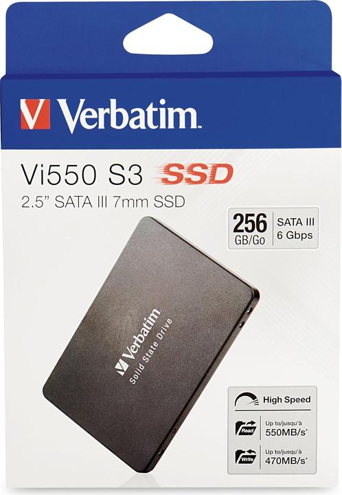 Image du produit Verbatim Vi550 S3 (256 Go, 2.5")