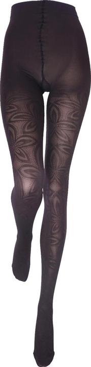 Produktbild Levee Floral 30 Strumpfhosen, Farbe 253 dunkelbraun, Grösse 44-46 (30 DEN, 44 - 46)