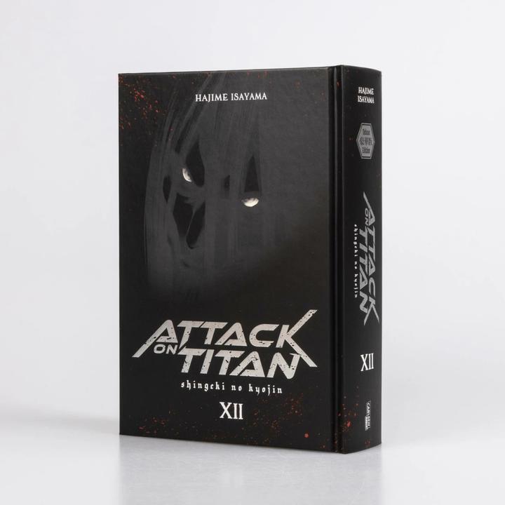 Produktbild Attack on Titan Deluxe 12 (Deutsch, Hajime Isayama, Claudia Peter, 2023)