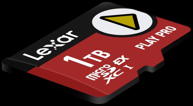Immagine prodotto Lexar microSD Express 7.1 PLAY Pro 1TB up to R900/W600MB/s Write (104MB/s with UHS-I) (1000 GB, microSD Express, U3, UHS-I)