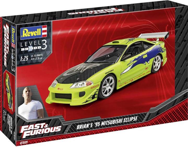 Produktbild Revell Fast & Furious Brians 1995 Mitsubishi Eclipse