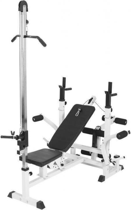 Image du produit Gorilla Sports Tour de traction latissimus pour banc de musculation Universal