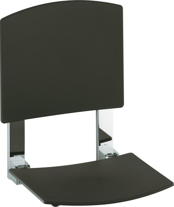 Keuco Klappsitz PLAN CARE Sitzfläche 363mm vc/lichtgrau (110 kg)