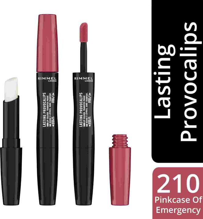 Actual product image Rimmel London Lasting Provocalips (210 Pinkcase Of Emergency)