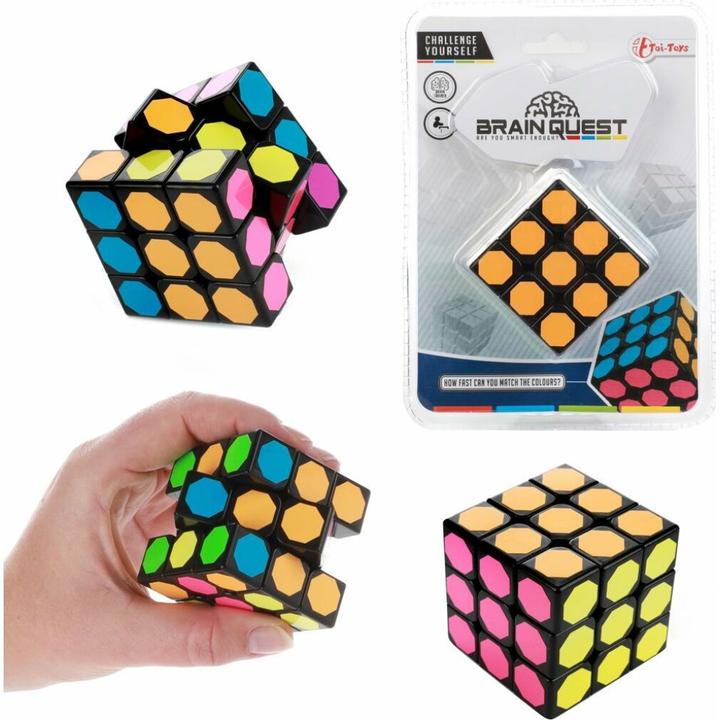 Image du produit Toi-Toys BRAIN QUEST Cube puzzle magique Octogone 14x20cm