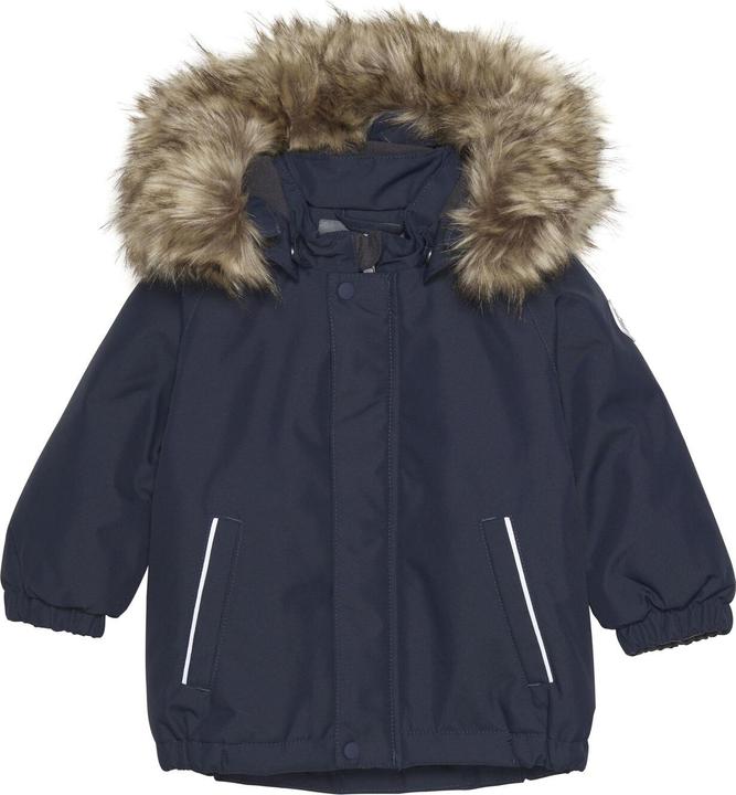 Actual product image Color Kids Toddlers Winter Jacket Fake Fur Total Eclipse (80)