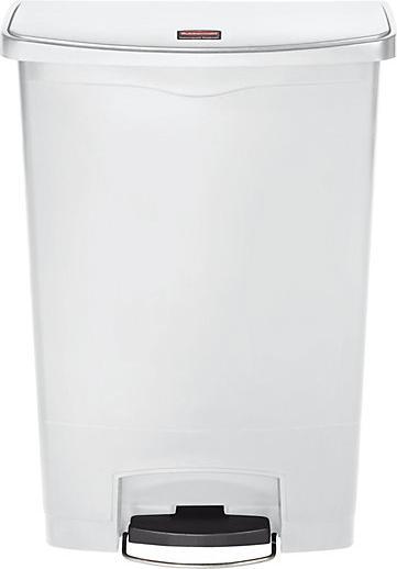 Image du produit Rubbermaid Collecteur de déchets à pédale mobile (90 l)