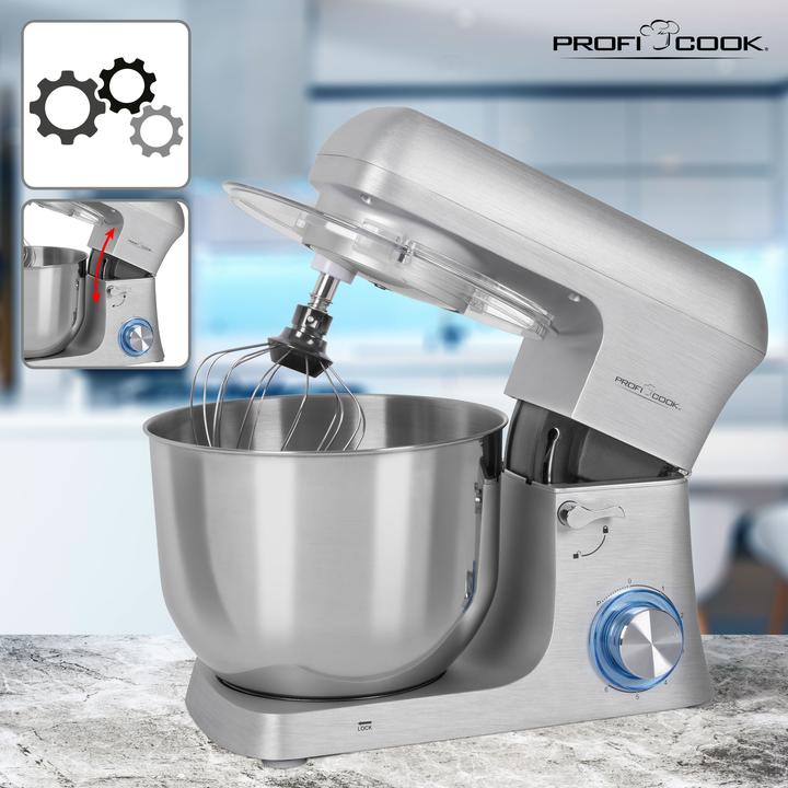 Actual product image Proficook PC-KM 1188 Kneading machine aluminium (1500 W)