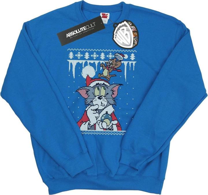 Produktbild Tom & Jerry Christmas Fair Isle Sweatshirt (S)