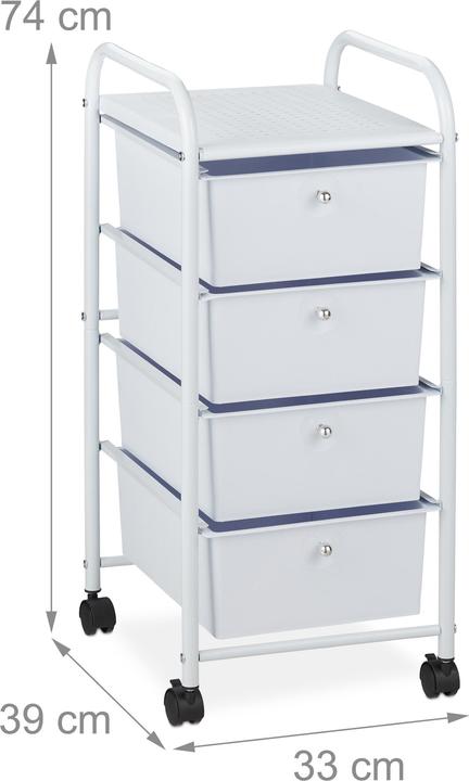 Actual product image Relaxdays Trolley
